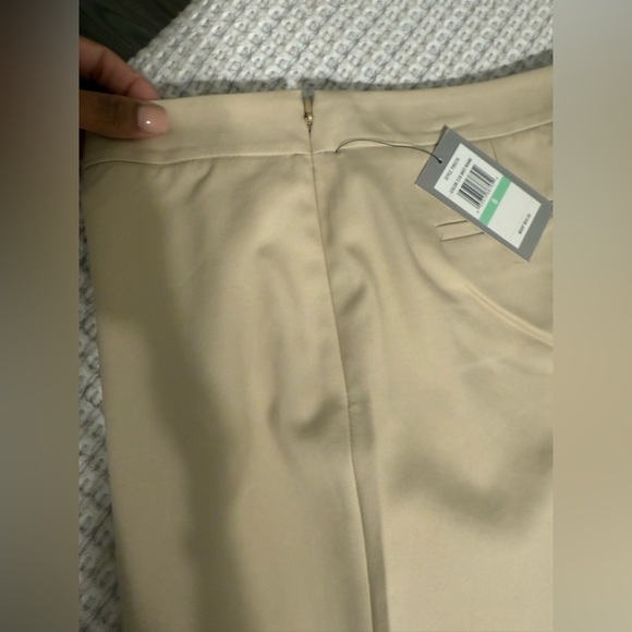 NWT Chaos Classic Beige Trousers Size 8 - Picture 11 of 11